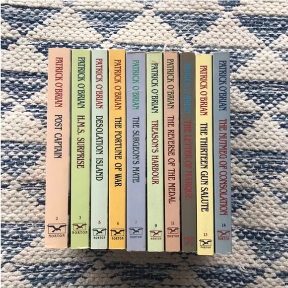 Vintage Patrick O’Brian Book Collection Norton H. M. S. Surprise Desolation Isla - Picture 3 of 3